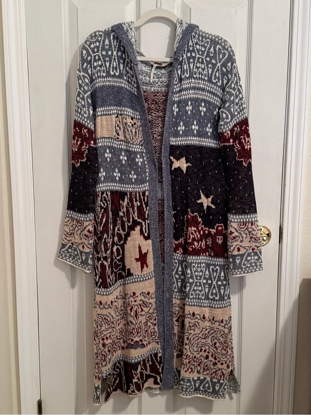 RARE Free People Americana Duster